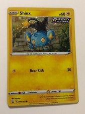 Pokemon Card Battle Styles Holographic Cosmos Shinx 046/163