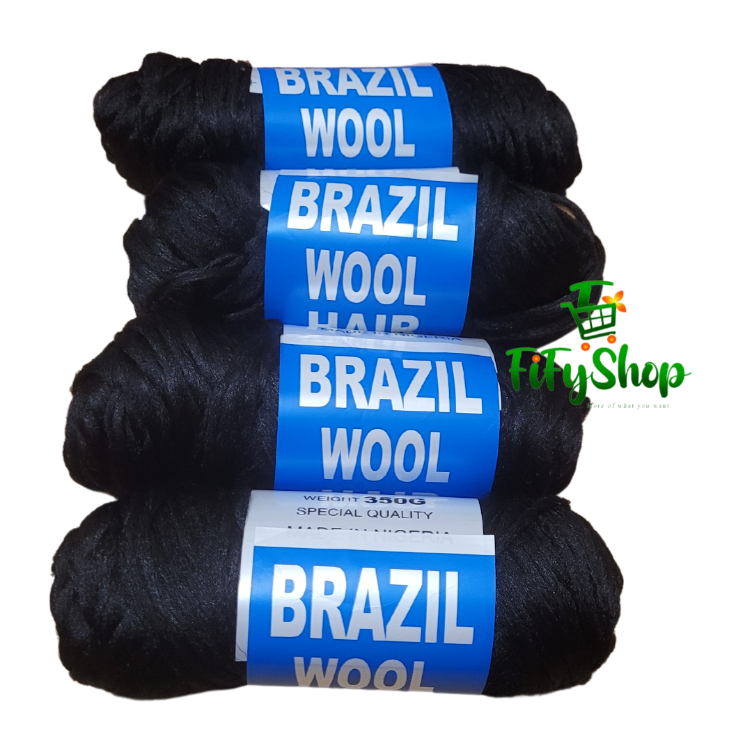 4x brazilian wool hair For Faux Locks,Braids ,knitting ,Yarn. hair wool eBay