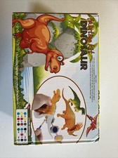 Painting Kit DINOSAUR, Create your own Dinosaur Egg, Age 3 / 2 Box