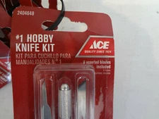 ACE #1 Hobby Knife Kit  6 assorted blades included #2404648
