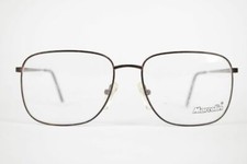 Vintage Marcolin Mod. 6041 col. 417 58 17 140 Brown Black Oval Glasses NOS