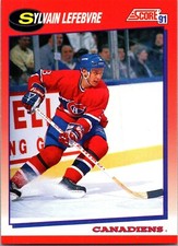 1991-92 Score Canadian - Sylvain Lefebvre #245
