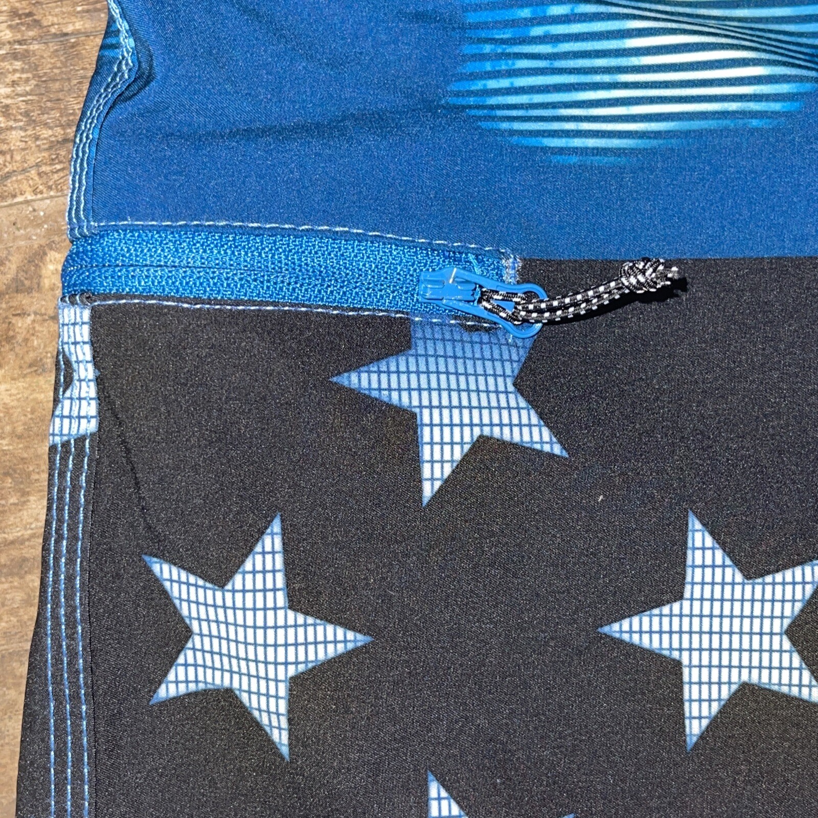 Ron Jon Surf Shop Board Shorts Size 32 Cargo Pocket USA FLAG eBay