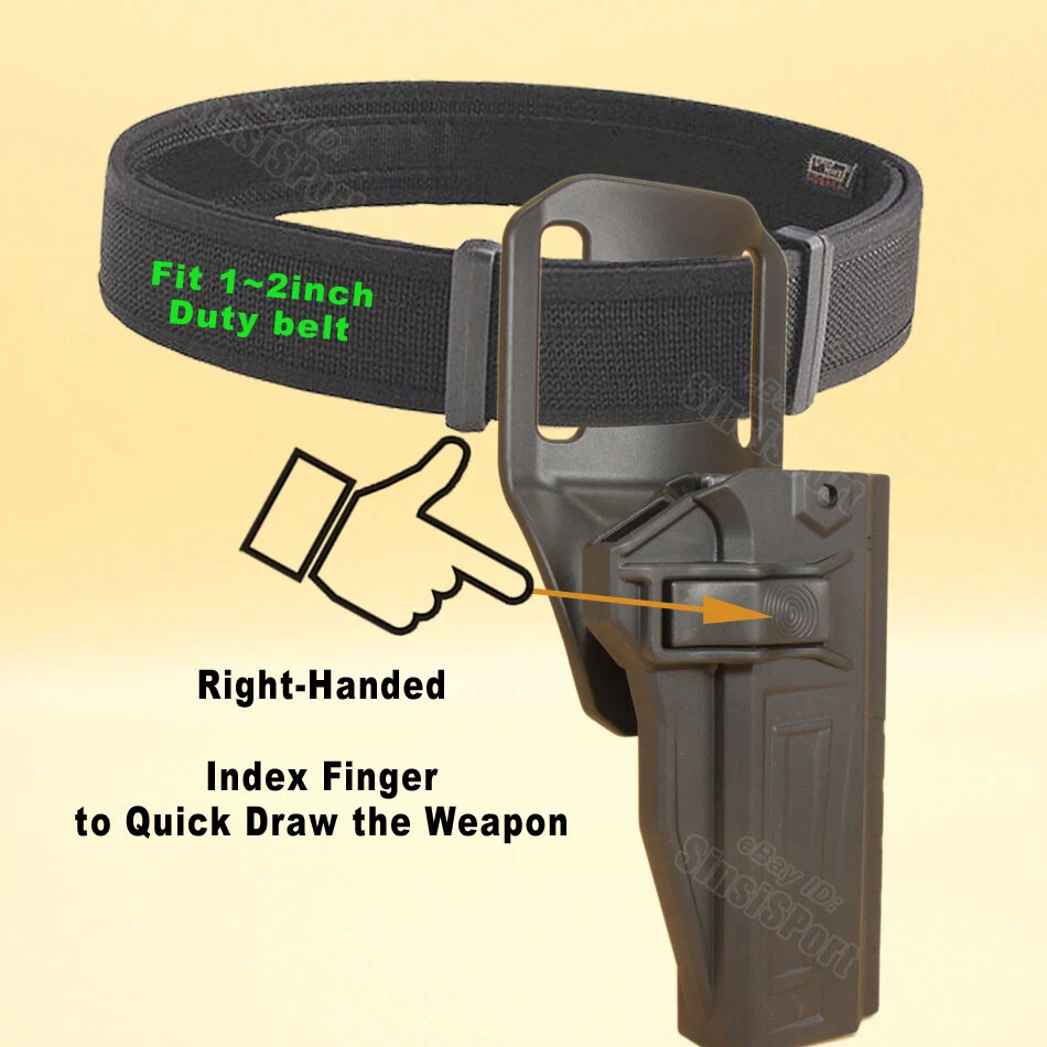 Drop Offset 1911 Holster Fit Colt 1911 Taurus 1911 Kimber Sig Sauer Ruger SR1911 - Image 3 of 4