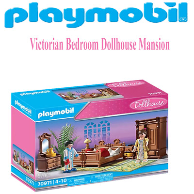 Playmobil 70971 Dollhouse Set Victorian Bedroom Dollhouse Mansion New ...
