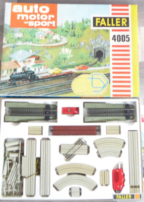 Faller AMS 4005 Autoverladung mit  Ford Capri H0 mit OVP #0695