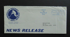 1973 AHL News Release Envelope & Letterhead Signed Jack Burtterfield Hockey HOF