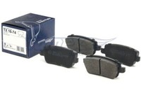 Tomex Brakes BremsbeläGe Bremsbelegsatz Hinten Passend FüR Fiat Croma