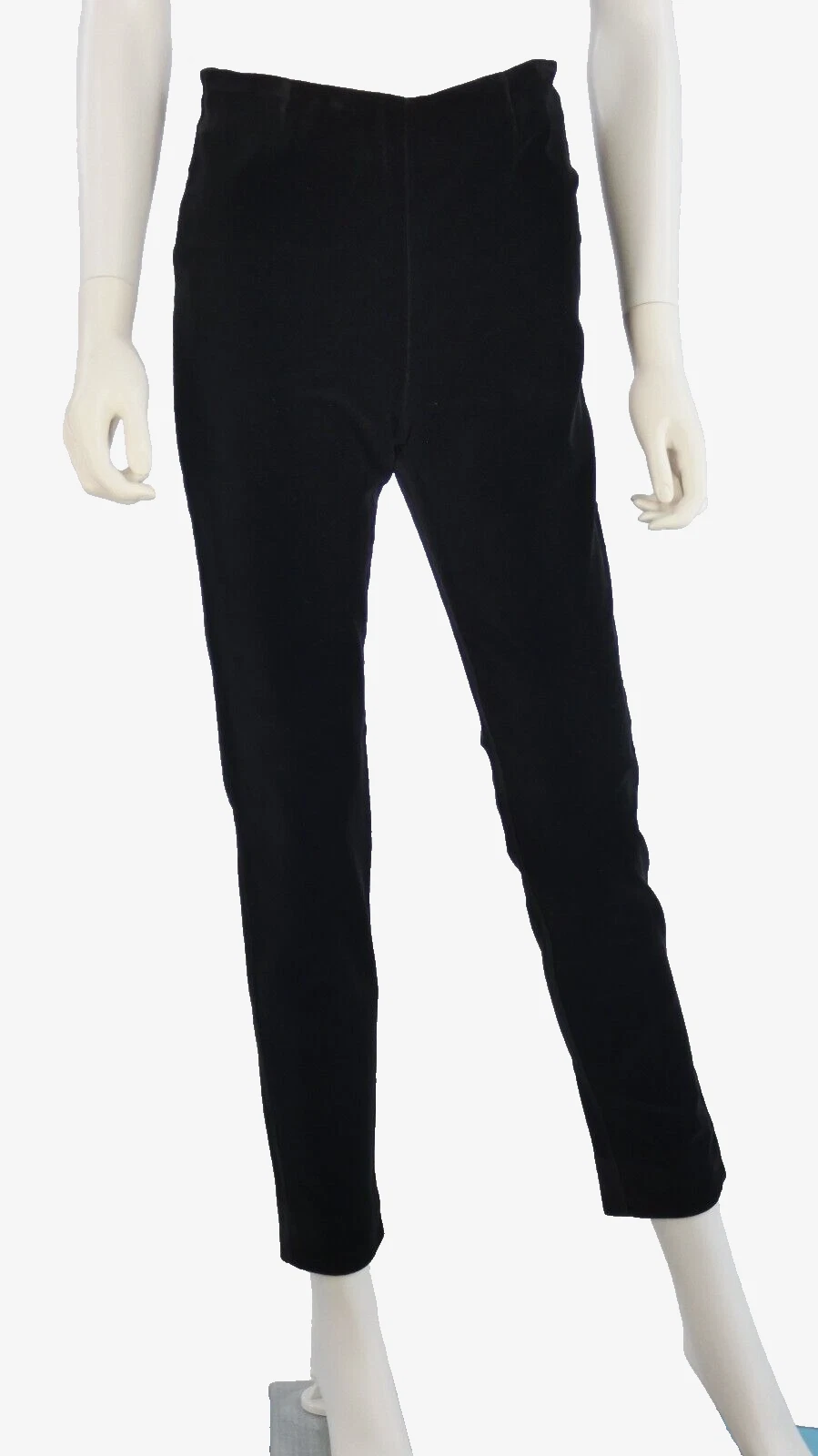 Gianni Versace pantaloni velluto vintage anni 90 vita alta slim skinny fit 44 UK 12
