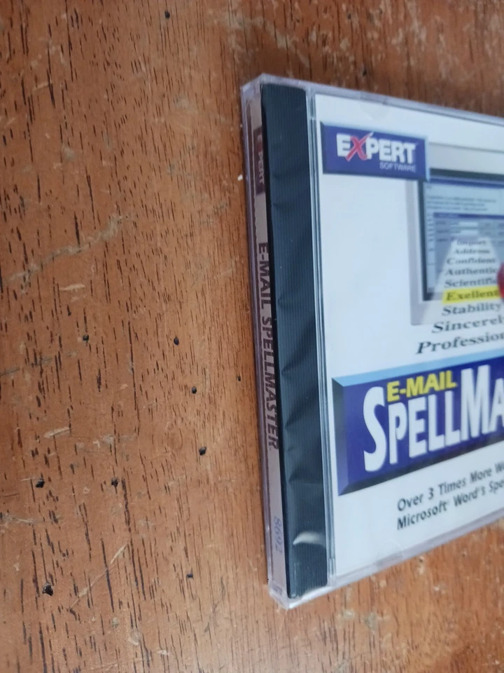 Expert Software E-mail Spell Master Windows 95 & Windows 3.1 NEW SEALED, w/tag - Image 2 of 4