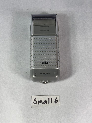 Vintage Braun 1987 Foil Cordless Electric Shaver 5567u - Untested, No Cable