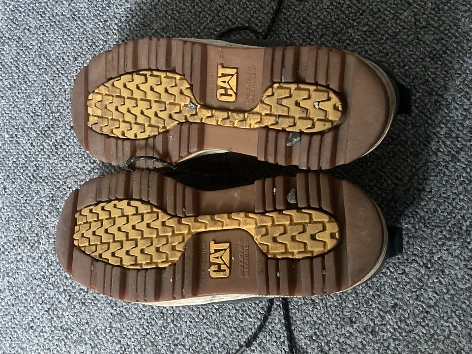 Caterpillar Steel Toe Safety Shoes P9430 UK 11 eBay