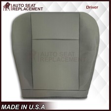 2009 - 2020 Ford E150 E250 E350 Van Driver Bottom Gray Fabric Cloth Seat Cover