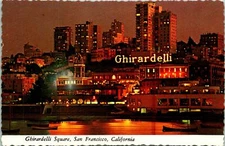 San Francisco CA Ghiradelli Square Postcard used (26363)