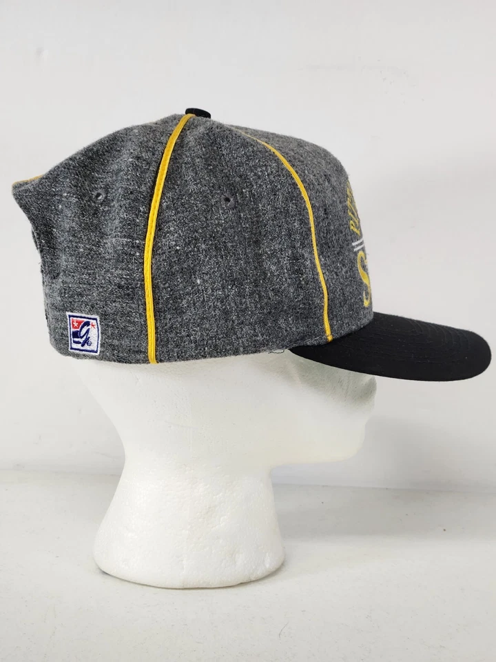 Sombrero de lana vintage años 90 The Game Pitsburgh Steelers Snapback excelente estado Foto 4 de 4