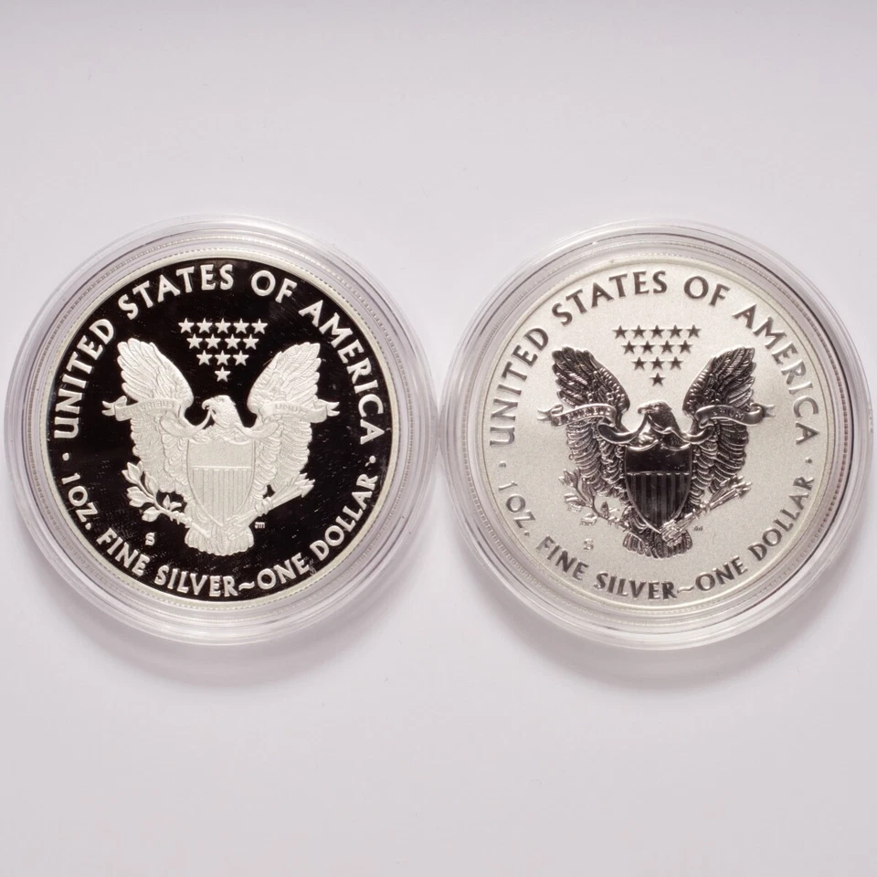 2012-S Silver American Eagle Two-Coin Proof Set - Image 3 of 3