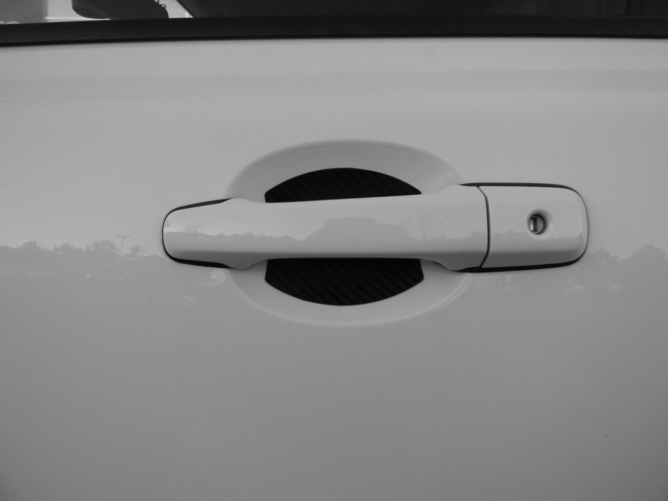 CARBON FIBER CAR AUTO DOOR HANDLE SCRATCH GUARD PROTECTOR UNIVERSAL FIT U.S.A. eBay