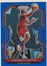 2021 WNBA PRIZM #49 CHENNEDY CARTER BLUE 107/149- ATLANTA DREAM