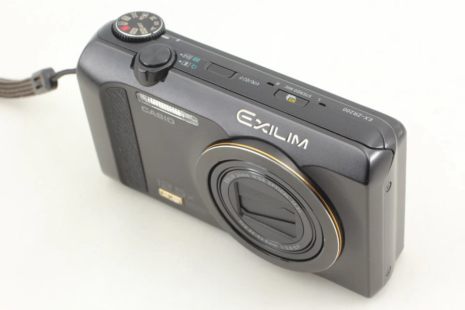 English OK! [Near MINT] CASIO EXILIM EX-ZR200 Compact Digital Camera FROM JAPAN - Image 3 of 4