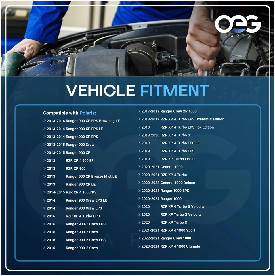 Novo Starter Compatível com Polaris RZR PRO XP 4 Ultimate 2021-24 SMU0541 4014548 4014037 - Imagem 4 de 4