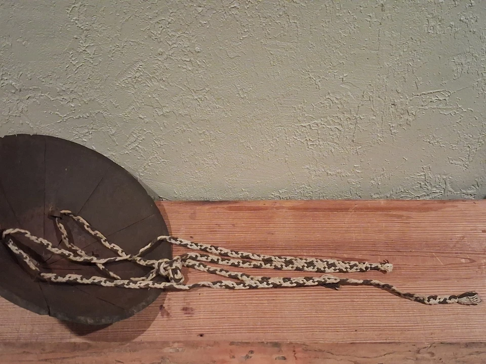 Chapéu samurai japonês Edo Period Iron Kasa Jinkasa 1500 - 1600's - Imagem 4 de 4