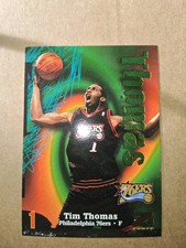 1997-98 Skybox Z-Force Tim Thomas #120 Rookie RC
