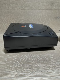 Sega Dreamcast Sega Sports Edition Black Console With Controller Cables Tested