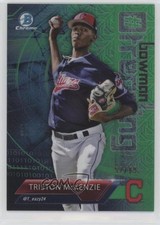 2018 Bowman Mega Box Green Mojo Refractor 52/99 Triston McKenzie ##-TM 8t7