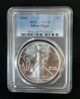 1990 American Silver Eagle PCGS  MS68