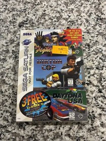 New Sega Saturn 3 Free Games Pack Virtua Fighter 2  Virtua Cop Daytona USA 1996