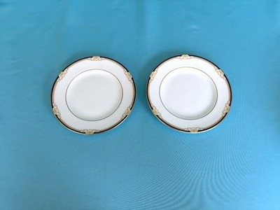 2 Bread / Dessert Plates Wedgwood Cavendish English Bone China