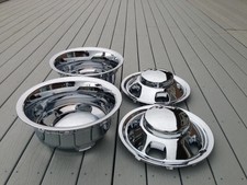 Chrome 17 Dually Wheel Simulators For Dodge Ram 3500 2003-2018 Dual Rim Chrome 17 Dually Wheel Simulators For Dodge Ram 3500 2003-2018 Dual Rim