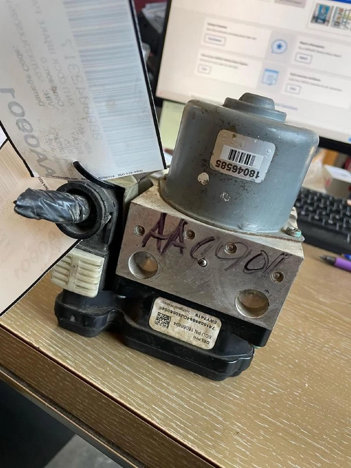 2005-2009 Chevy Uplander Montana FWD ABS Anti-Lock Brake Pump Module Assembly Foto 4 de 4