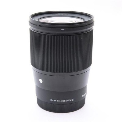Sigma 16mm F/1.4 DC DN Contemporary (for Sony E / APS-C) -Near Mint- #290