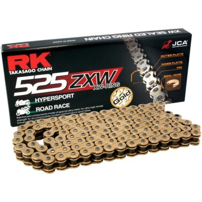 RK XW-Ringkette GB525ZXW/112 - Hochleistungszwei-Ringkette mit 112 Gliedern für