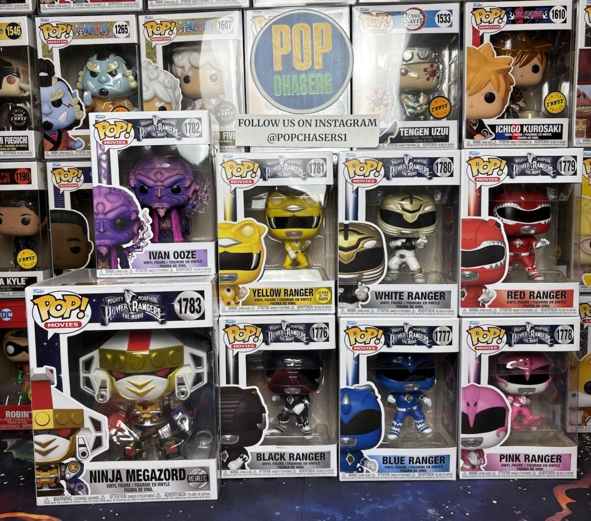 funko pop パワーレンジャー ５点セット Funko POP! Movies: Mighty Morphin Power Rangers The Movie - 8 Pop