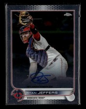 Ryan Jeffers 2022 Topps Chrome Veteran Autographs #RJ Auto