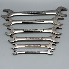 Craftsman USA Made Double Open End Wrench Set of 5 VV 5/16”-13/16”