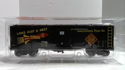 #ad Menards Gold Line O Gauge Boxcar Toledo Peoria amp; Western 279 5788 $19.99