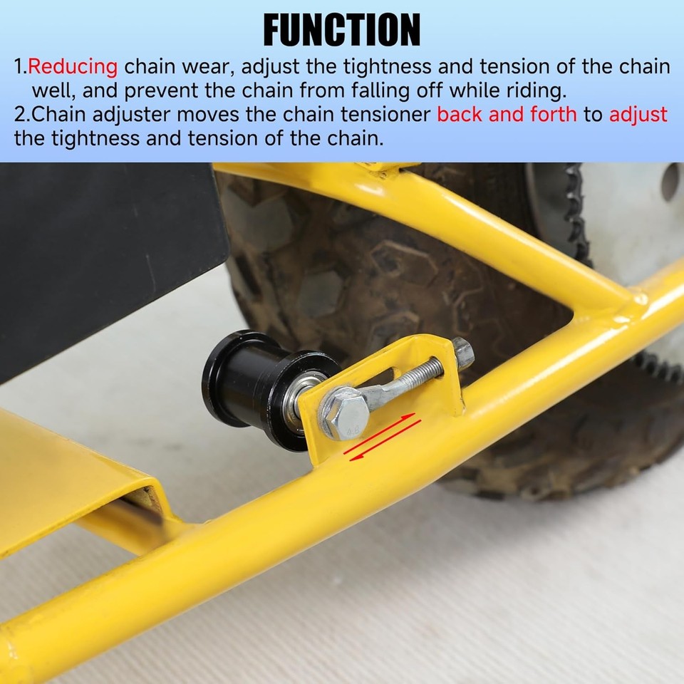 Yoxufa Mini Bike Chain Tensioner With 1 3 4 Roller | Cyprus - View #8