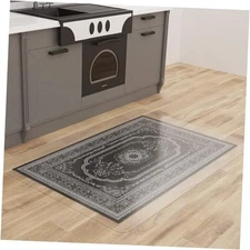 Floor Mat for Home, 3'x5' Upgraded Clear Area Rug for Dining Room, Non-Slip 