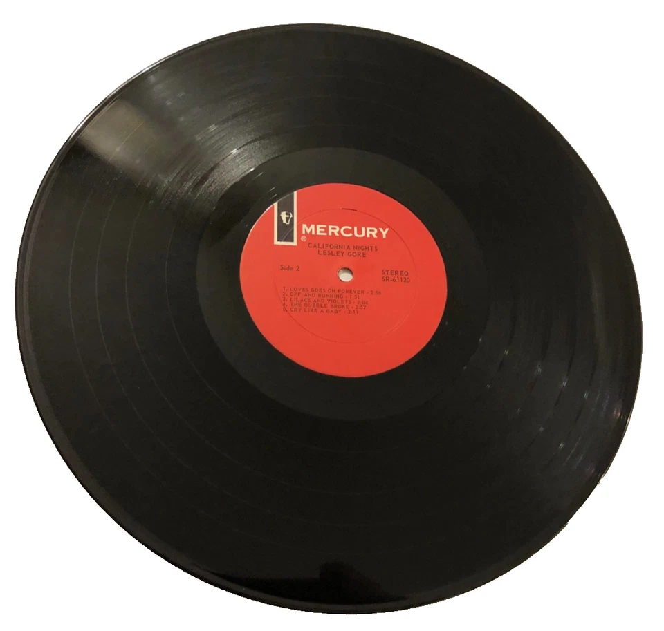 Lesley Gore California Nights SR61120 Stereo Mercury Vintage 1967 Vinyl LP NM Foto 4 de 4