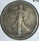 1917-S 50C  Walking Liberty Half Dollar Great Shape Nice Key Date Save From Melt