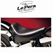 Le Pera Silhouette Deluxe Solo Seat for 1988-1999 Harley Davidson FLSTC hg