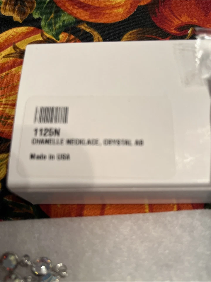 Touchstone Crystal by Swarovski Chanelle Necklace with Necklace Converter New - Image 3 of 4