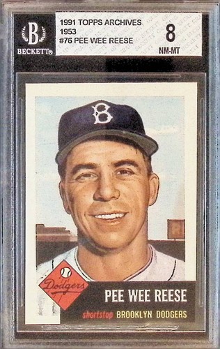 1991 Pee Wee Reese #76