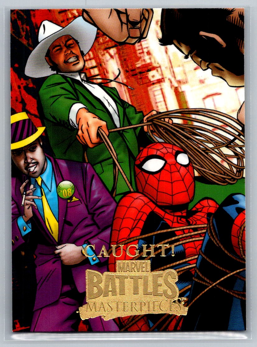 Caught! 2008 Upper Deck Marvel Masterpieces 3 #49