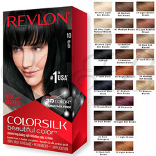 REVLON ColorSilk Beautiful Color 3D Permanent Hair Dye *CHOOSE SHADE* NEW