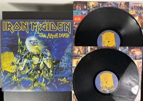 Iron Maiden - Live After Death - 1985 US 1st Press Capitol 2LP Vinyl SABB-12441