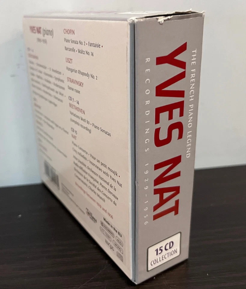 YVES NAT - Recordings 1929-1956 (15 Disc Box Set) (EU) - Compact Disc CD Foto 2 de 4